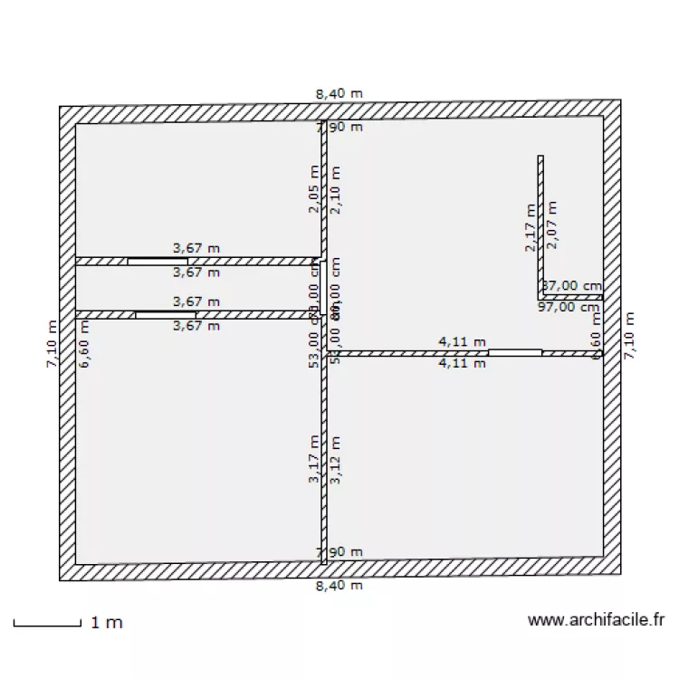 delph &eacute;tage1. Plan de 