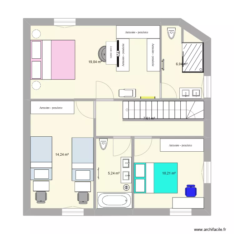 cocatrix 1 ETAGE OPTION 2. Plan de cocatrix 1 ETAGE OPTION 2. Plan de
