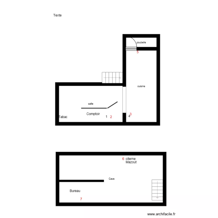 Monde trigomes Merch. Plan de 