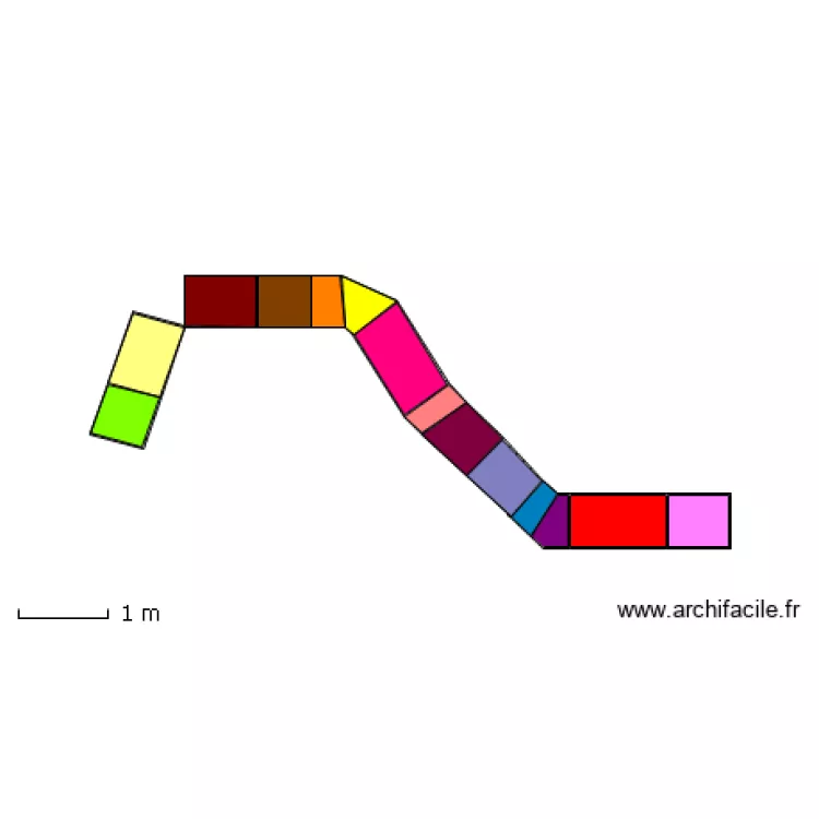vitrine. Plan de vitrine. Plan de