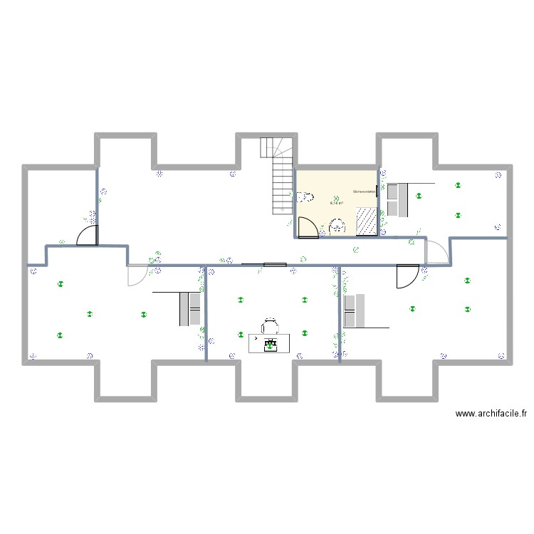dallon etage. Plan de 0 pièce et 0 m2