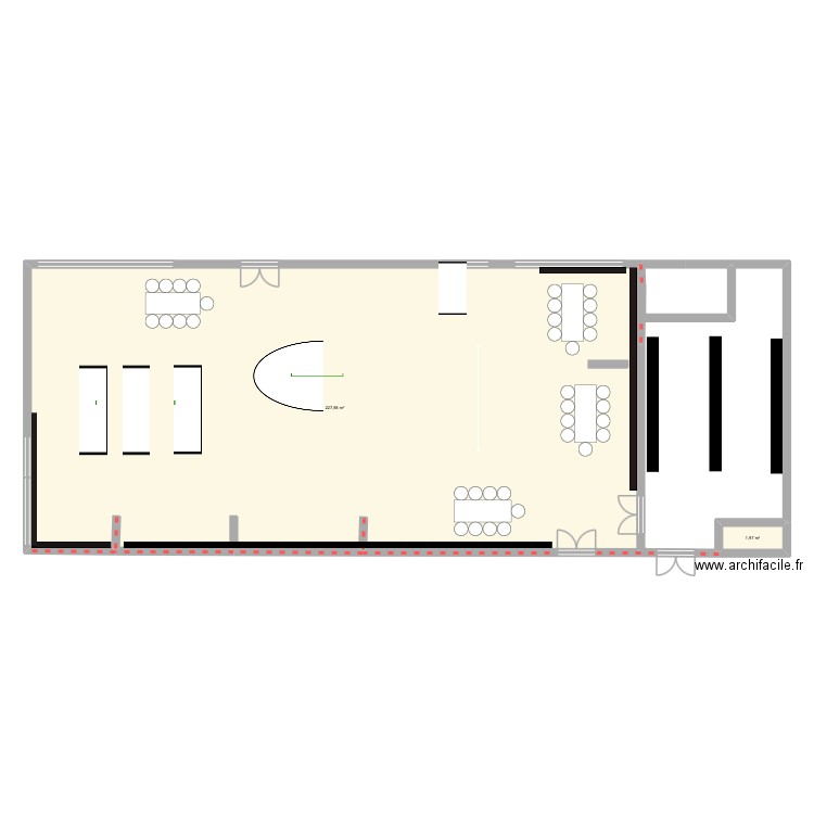 AES. Plan de 0 pièce et 0 m2