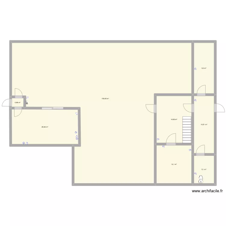 atelier deco. Plan de 