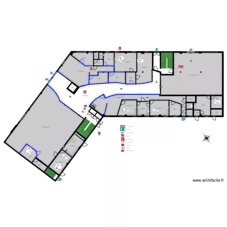 THIERS- Plan Incendie. Plan de THIERS- Plan Incendie. Plan de
