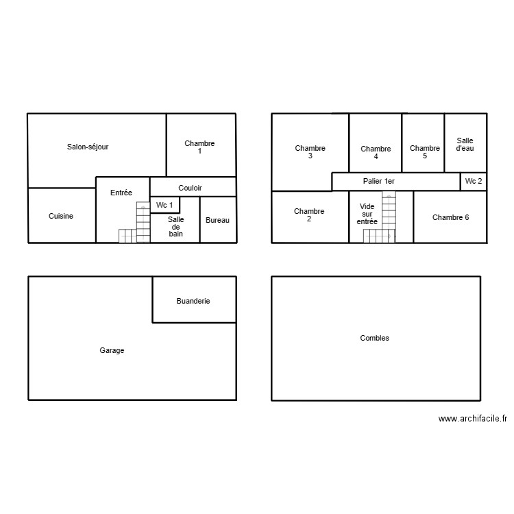SAINT EVARZEC MATHIEU. Plan de 0 pièce et 0 m2