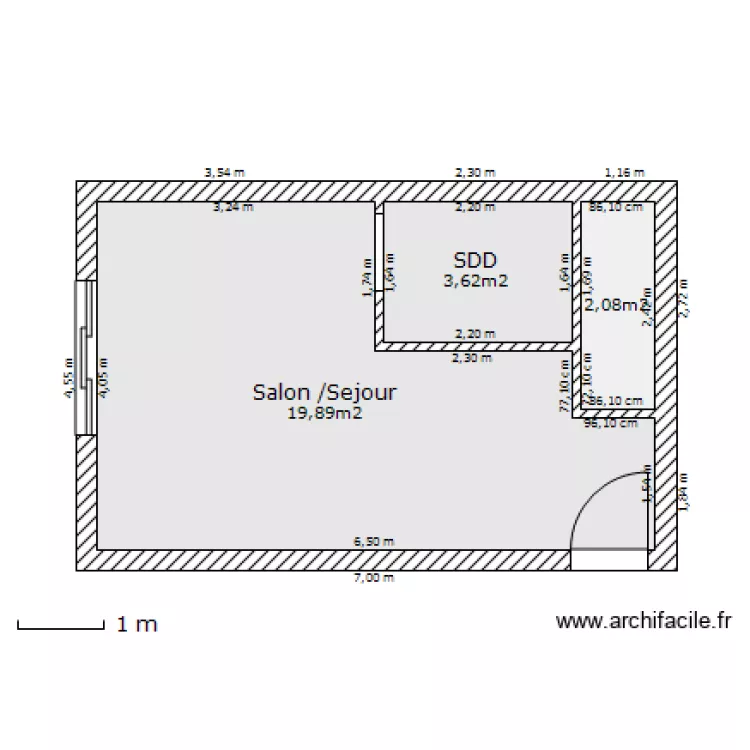 Gilbert Nice Studio 2. Plan de Gilbert Nice Studio 2. Plan de