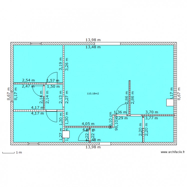 m 1  stg s2. Plan de 0 pièce et 0 m2