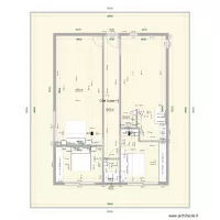 Chambres 6 x 9 m&egrave;tres &eacute;tage,c&ocirc;t&eacute; ouest situ&eacute; au rez jonction