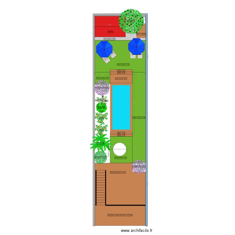 Garden new final. Plan de 0 pièce et 0 m2