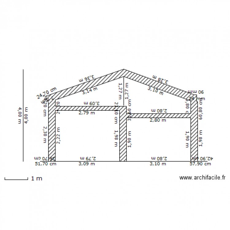 Plan. Plan de 0 pièce et 0 m2