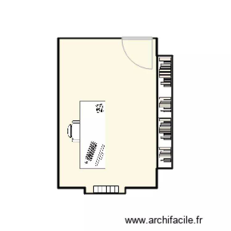 B318 Marie Rassat. Plan de 