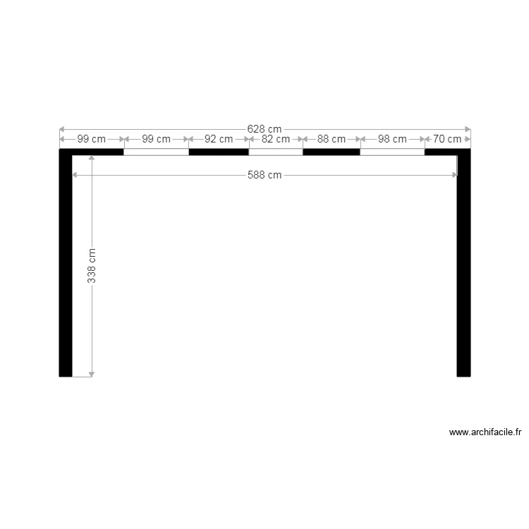 PLAN EXISTANT TOUFFLERS. Plan de PLAN EXISTANT TOUFFLERS. Plan de