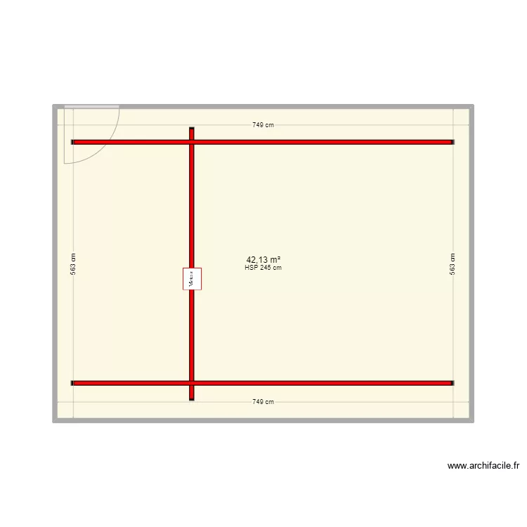 ARCHIPEL SALLE KINE 1. Plan de 