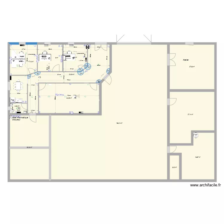 Bureau Haute borne 5 elec2. Plan de 