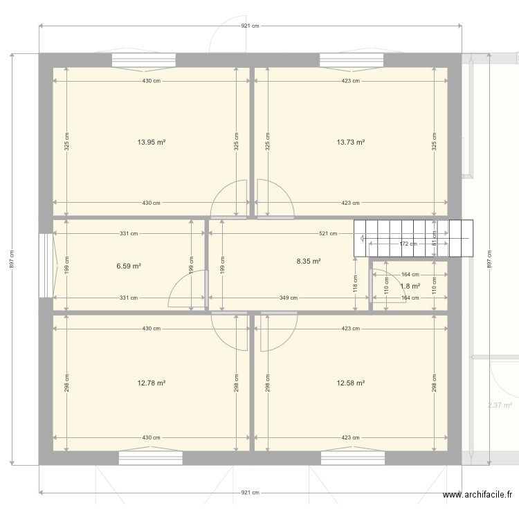 Pommerieux. Plan de 0 pièce et 0 m2