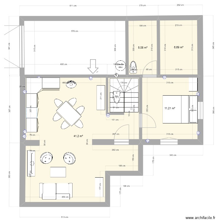 RDC2. Plan de 0 pièce et 0 m2