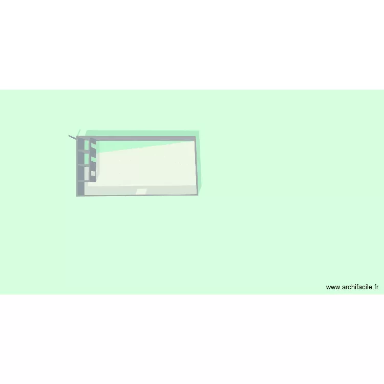 FERME. Plan de 4  et 222 m²
