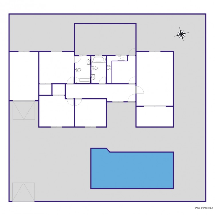 C Violeta SHA 485. Plan de 0 pièce et 0 m2