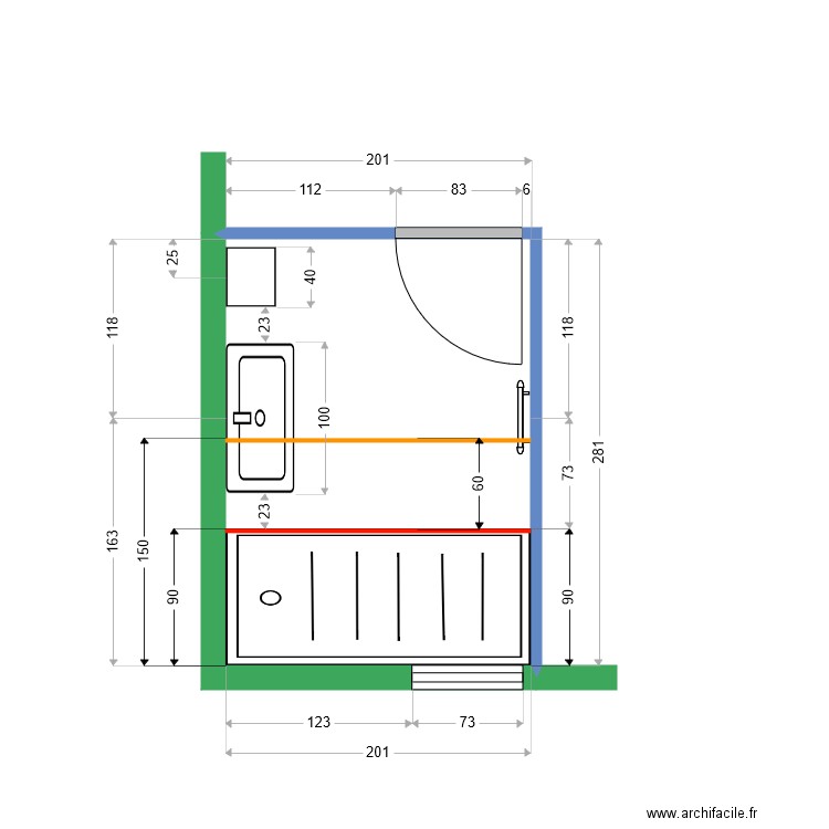 CARANGEOT I Volumes SDE RDC. Plan de 0 pièce et 0 m2