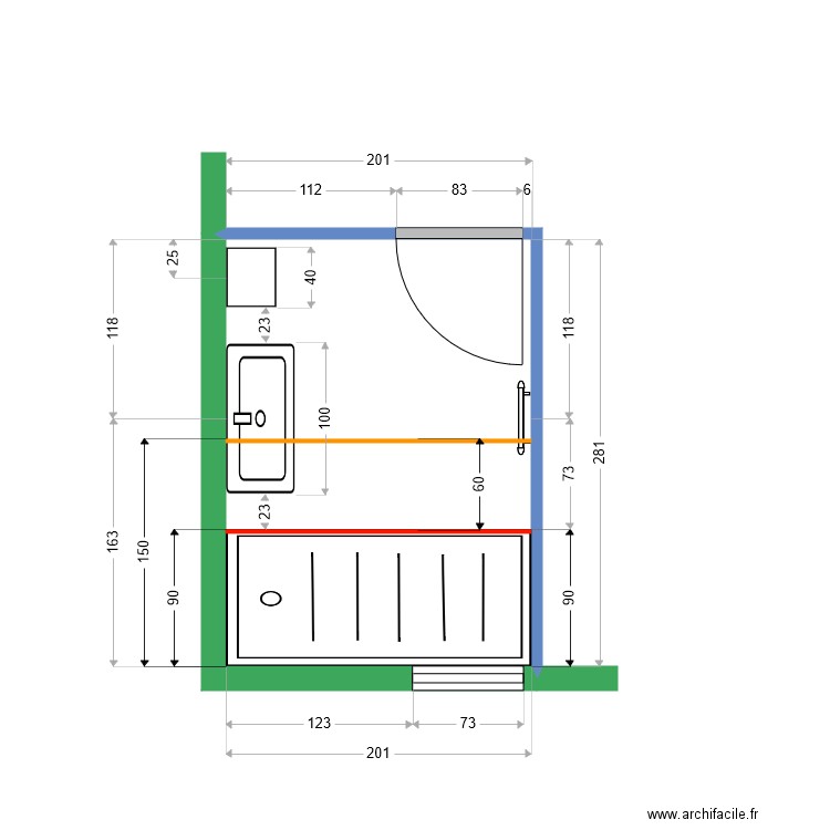 CARANGEOT I Volumes SDE RDC. Plan de 0 pièce et 0 m2