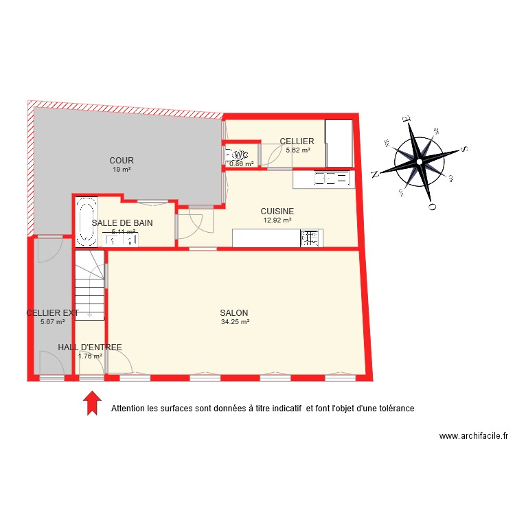 BI 6179 RDC MARIAM. Plan de 0 pièce et 0 m2