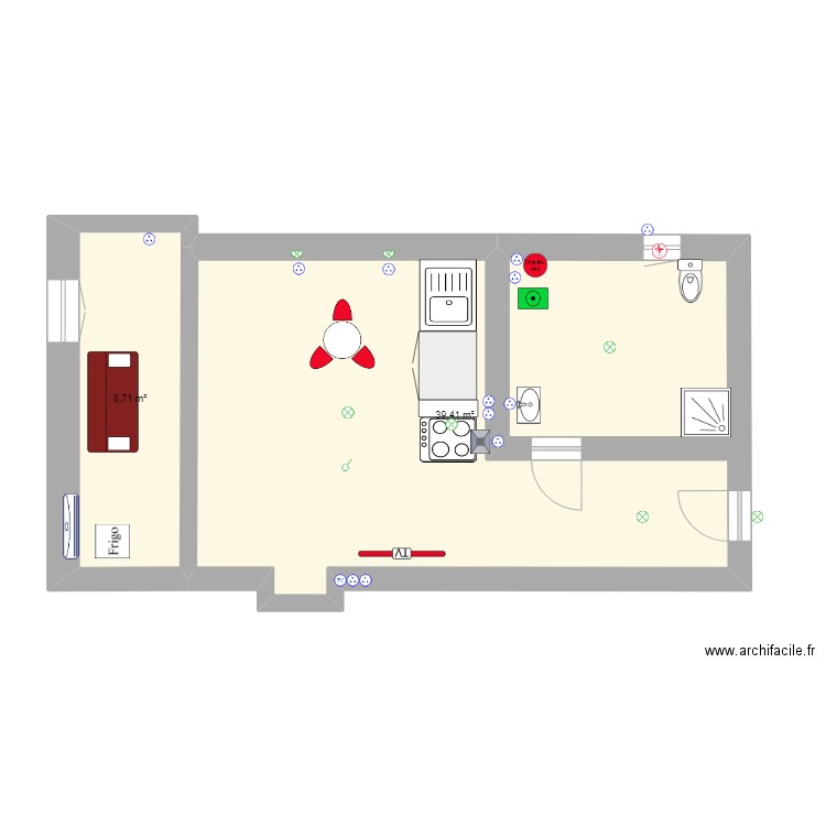 TOUFIK EDA. Plan de 0 pièce et 0 m2