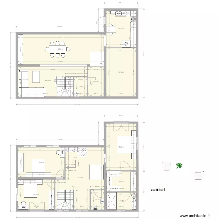 Wavrin 2009121. Plan de 