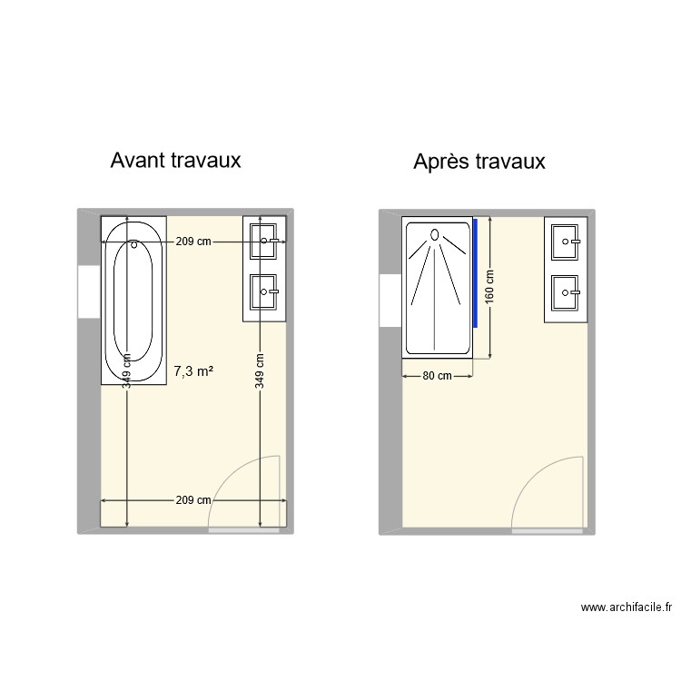 CHAURANT. Plan de 0 pièce et 0 m2