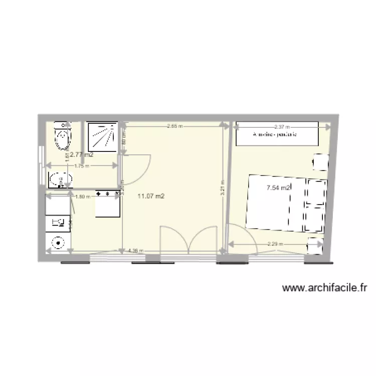 PETITE MAISON PLAN PATRICK. Plan de 