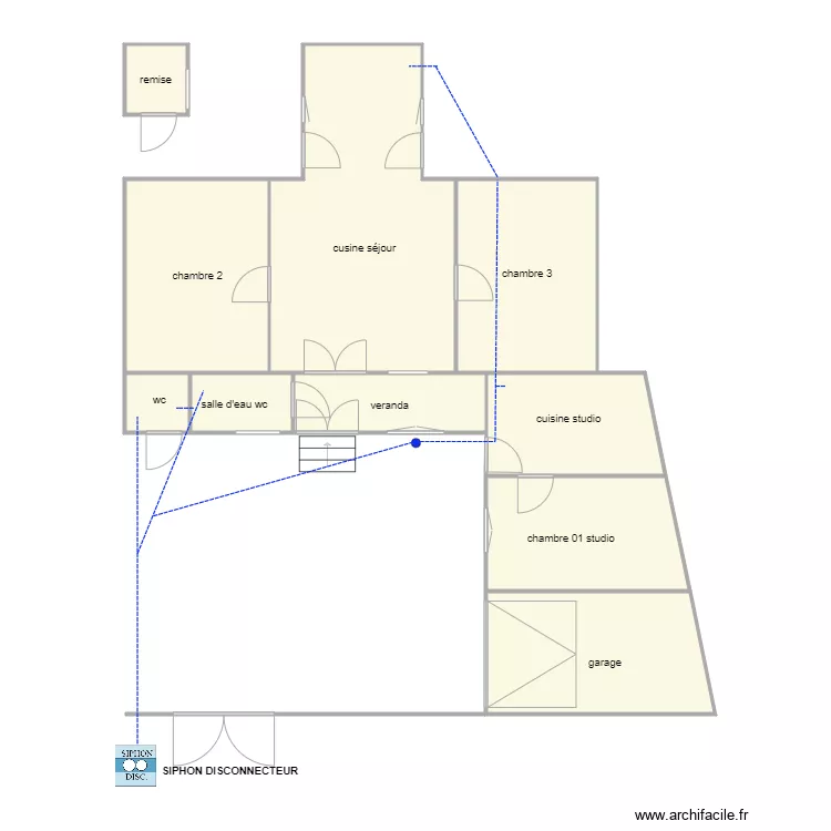 ANDRE ASS2 1388. Plan de 