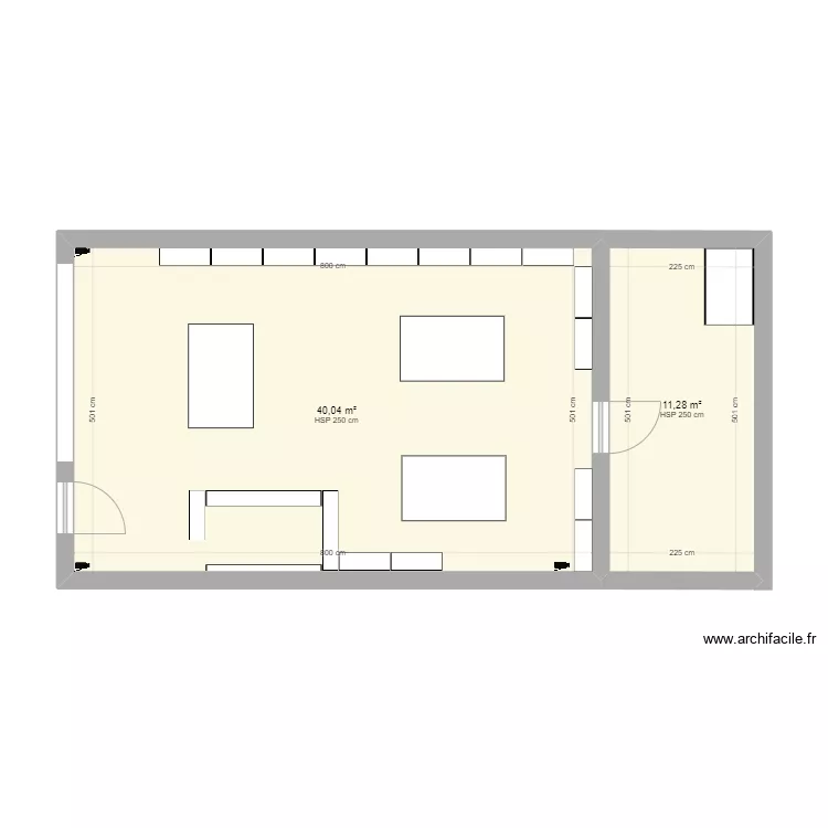 magasin maureen. Plan de 