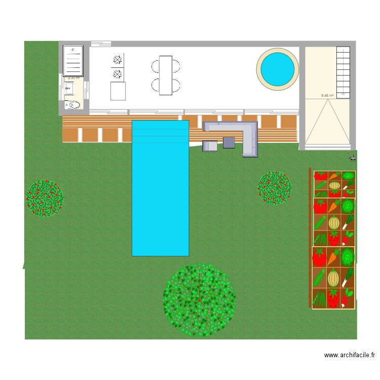 la rozelle1. Plan de 0 pièce et 0 m2