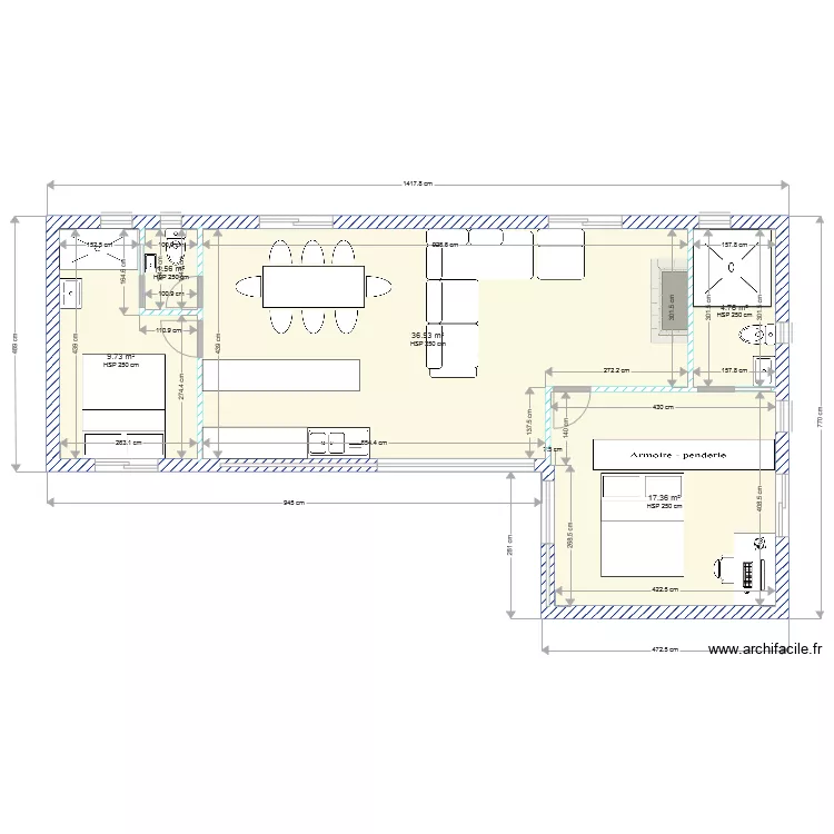 Plan de maison 67. Plan de 