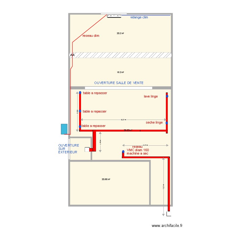 SEQUOIA ST PIERRE 2 RESEAUX VMC. Plan de 0 pièce et 0 m2