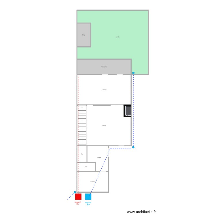 CARASCO RDC. Plan de 0 pièce et 0 m2