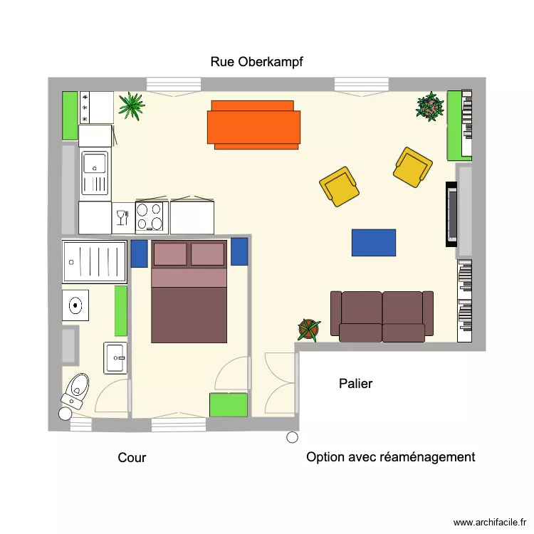 VIRGINIE 4. Plan de 