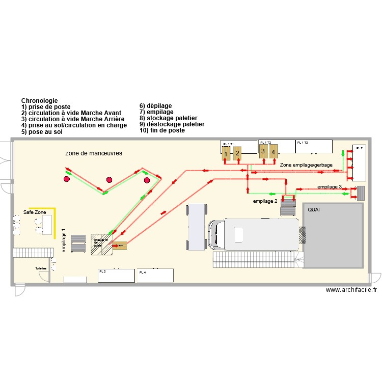 Neuilly R489 Cat 5. Plan de 2 pièces et 354 m2