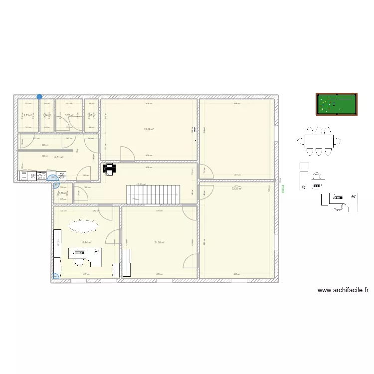 Bureaux Naninne Mobilier. Plan de 