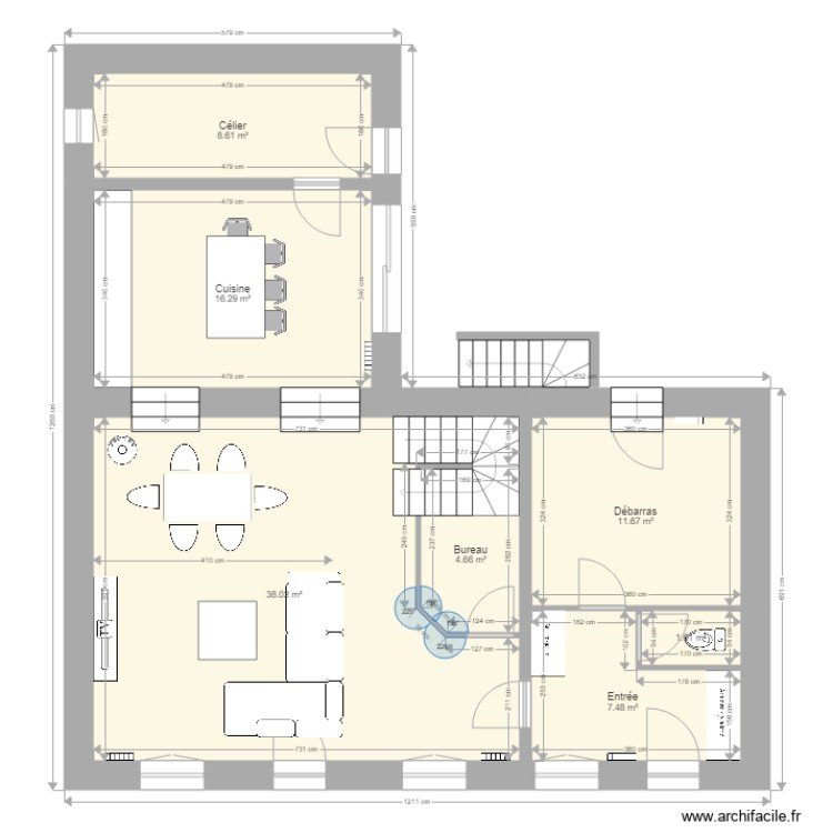 Vauxbuin. Plan de 0 pièce et 0 m2