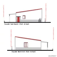 FACADES  RAMPANTES PASTORELLO EXISTANT