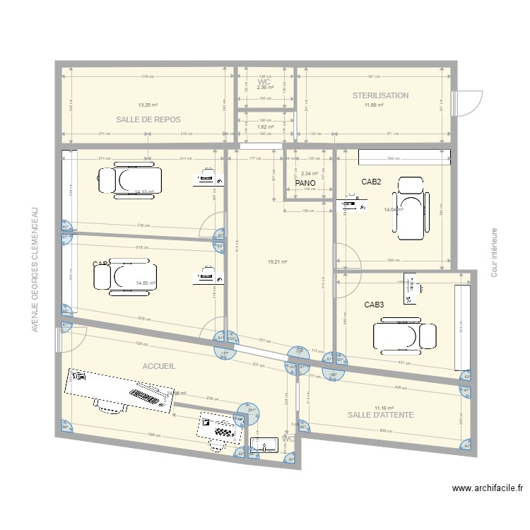 NPMAIRIE V2 JEN-ERIC. Plan de 12 pièces et 144 m2