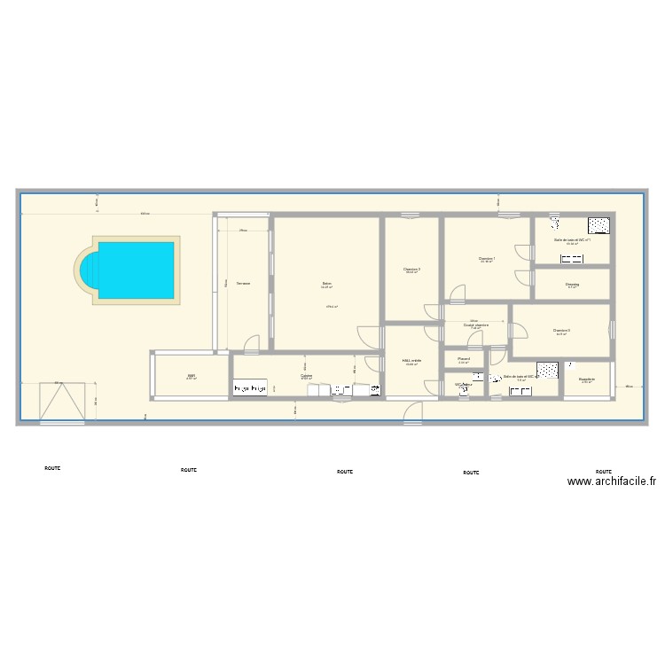 terrain grand bassam V3. Plan de 0 pièce et 0 m2