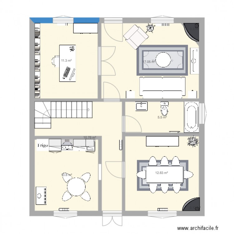 vraies dimensions BONNE SOLUTION. Plan de 0 pièce et 0 m2