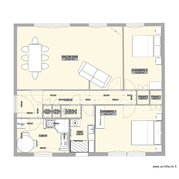 MAISONSEGRAY. Plan de 0 pièce et 0 m2