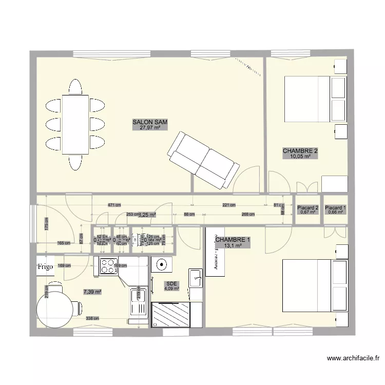 MAISONSEGRAY. Plan de 