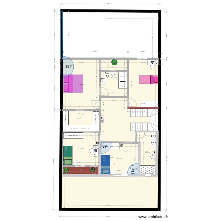 ETAGEF2. Plan de 0 pièce et 0 m2