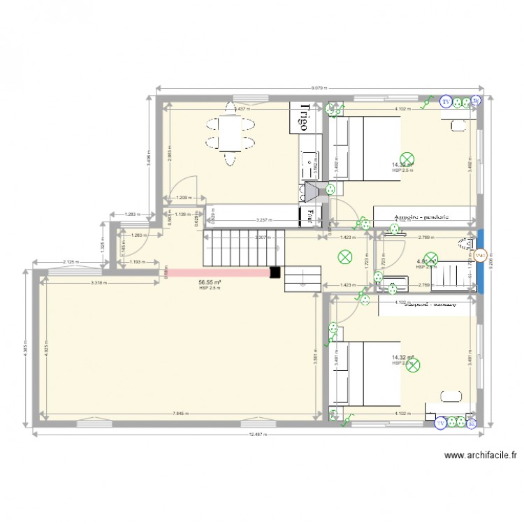 ARTUR PLANS ELECTRIQUE. Plan de 0 pièce et 0 m2