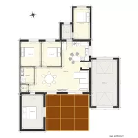 extension meubl&eacute;e et cot&eacute;e