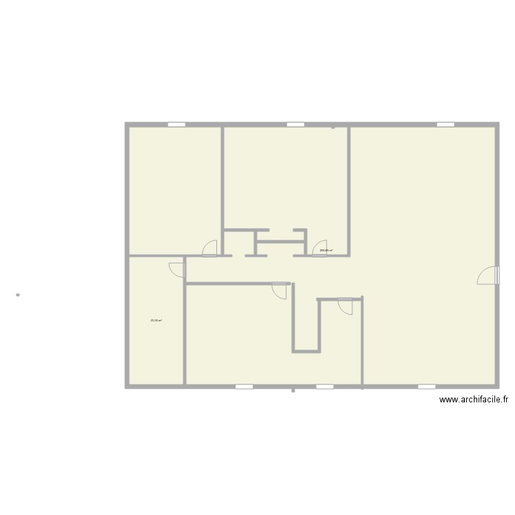 chabanais. Plan de 0 pièce et 0 m2
