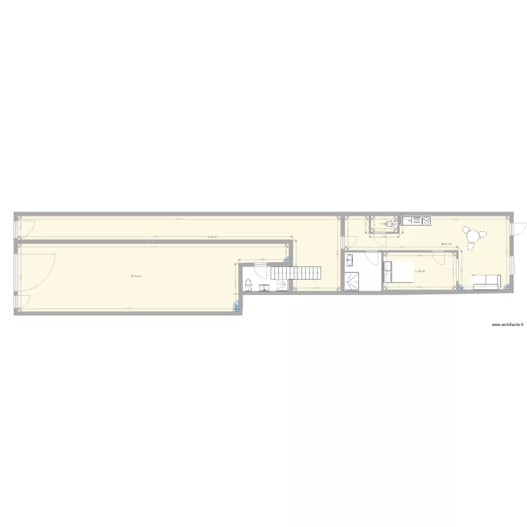 labruguiere immeuble 6 apt. Plan de labruguiere immeuble 6 apt. Plan de